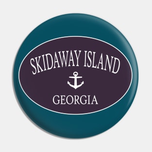 Skidaway Island Georgia Sea Islands Anchor Brown Pin