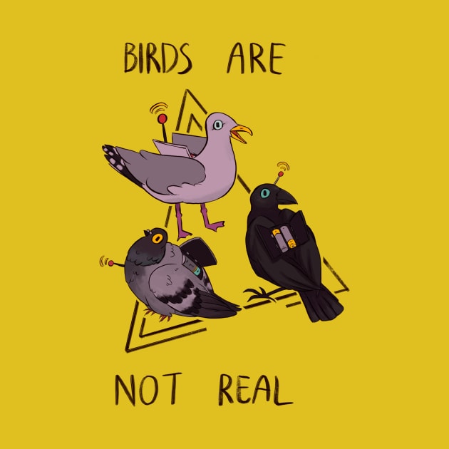 Birds are not real by Fullocoal