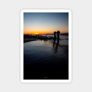 Cattle Jetty, Observatory Point, Point Nepean, Portsea, Mornington Peninsula, Victoria, Australia. Magnet