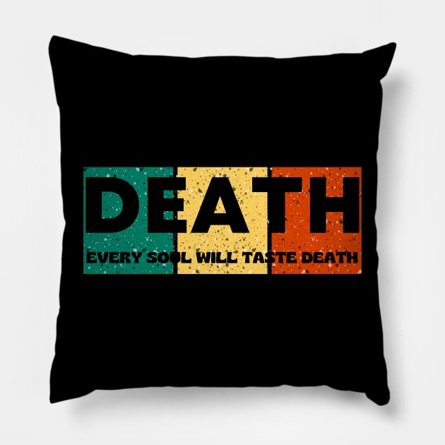 Memento Mori Pillow by Eleganzmod