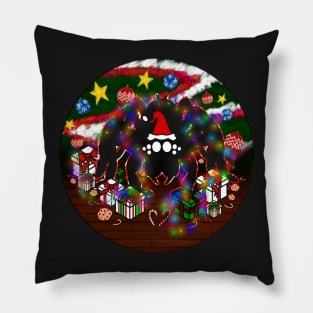 Santa Spider Full Design (Red Peppermint 1) Pillow