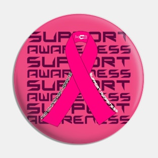 KC BRAND Breast Cancer Awareness 2 Pin