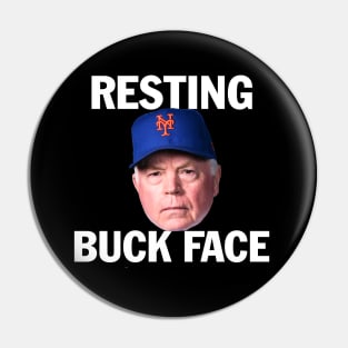 RESTING BUCK FACE Pin