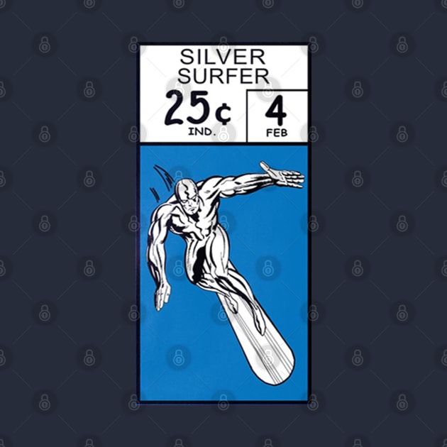 Silver Surfer corner box by GeekGiftGallery