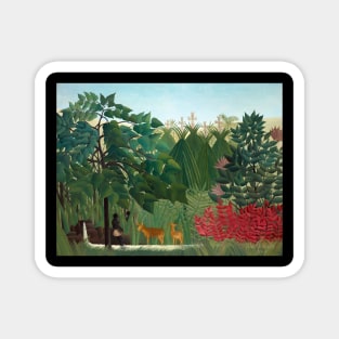 Henri Rousseau - The Waterfall Magnet