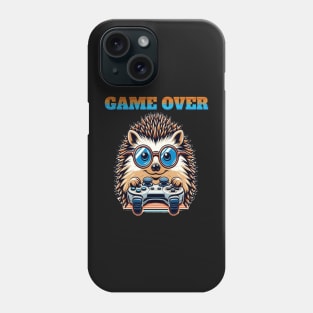 Hedgehog gamer non official gift ideas Phone Case