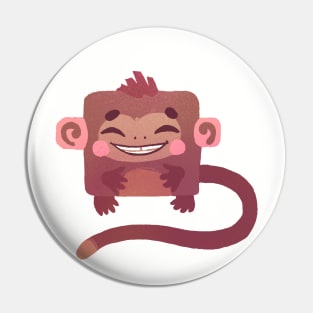 Cute Monkey Pin