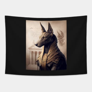 Egyptian Gods - Anubis Tapestry