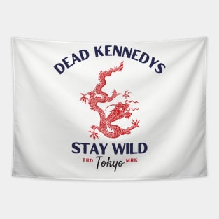 dead kennedys red dragon Tapestry