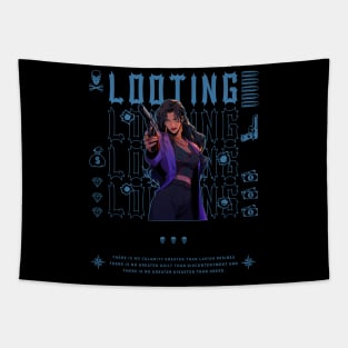 Mafia Anime Style | LOOTING Tapestry