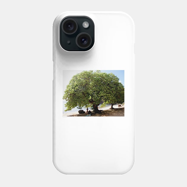 Beach Tree Phone Case by Sky Studio Hawaii