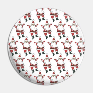 Cute Santa Pattern Pin