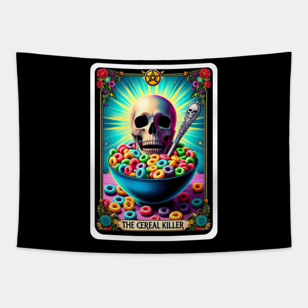 The Cereal Killer Tarot Card Tapestry by Cun-Tees!