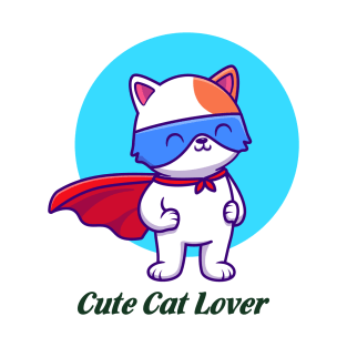 cute cat lover T-Shirt