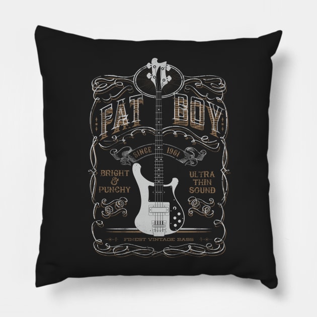 Fat Boy 4001 Pillow by mrspaceman