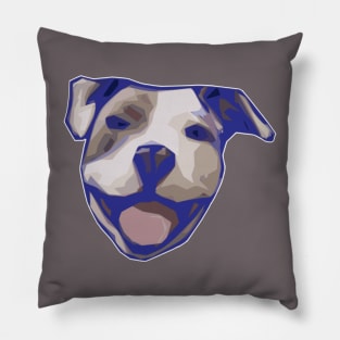 Pitbull pop art - Pitty love - Pibble face - Happy Pitty Pillow