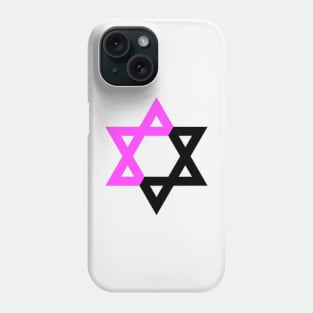 Queer Anarchist Magen David Phone Case