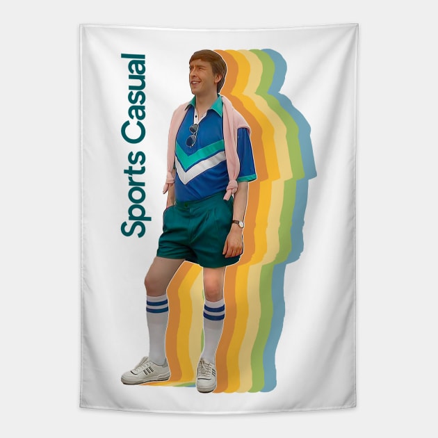 Alan Partridge / Sports Casual Tapestry by DankFutura