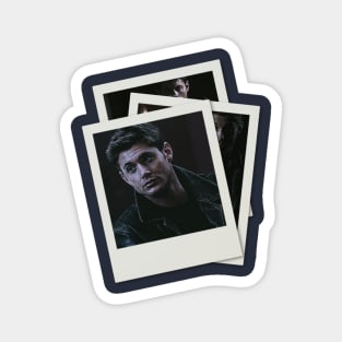 Dean Winchester Polaroids Magnet