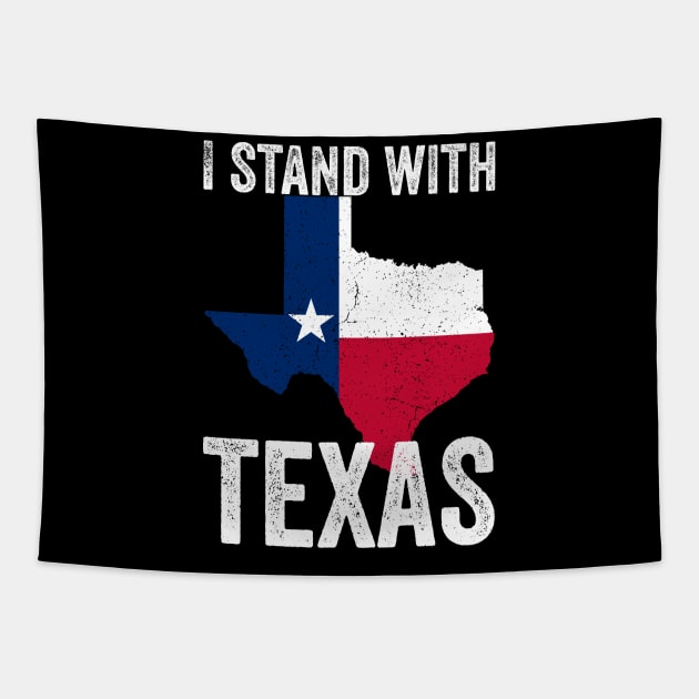 I stand with texas , texas flag Tapestry by afmr.2007@gmail.com