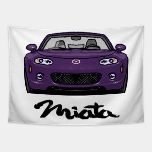 MX5 Miata NC Purple Tapestry