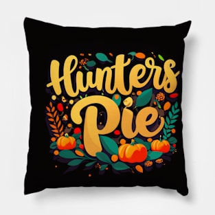 Hunters Pie Thanksgiving Pillow