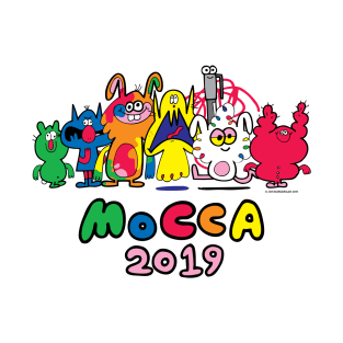 MoCCA Fest 2019 Jon Burgerman Tote T-Shirt