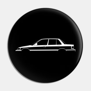 Honda Civic (EF) Silhouette Pin