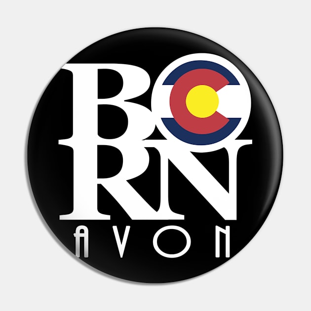 BORN Avon Colorado Pin by HomeBornLoveColorado