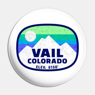 Vail Colorado Skiing Ski Pin