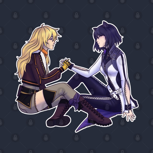 Yang and Blake by Alyen