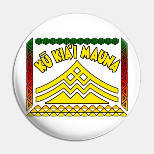 Mauna Kea Shirt Ku Kiai Mauna Hawaiian Flag Protect Mauna Kea Shirt Kapu Aloha Shirt Aloha Aina Shirt Defend Hawaii Tee We Are Mauna Kea Tee Pin