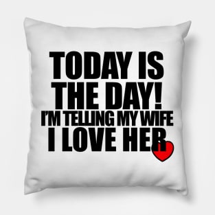 Valentine Message Pillow