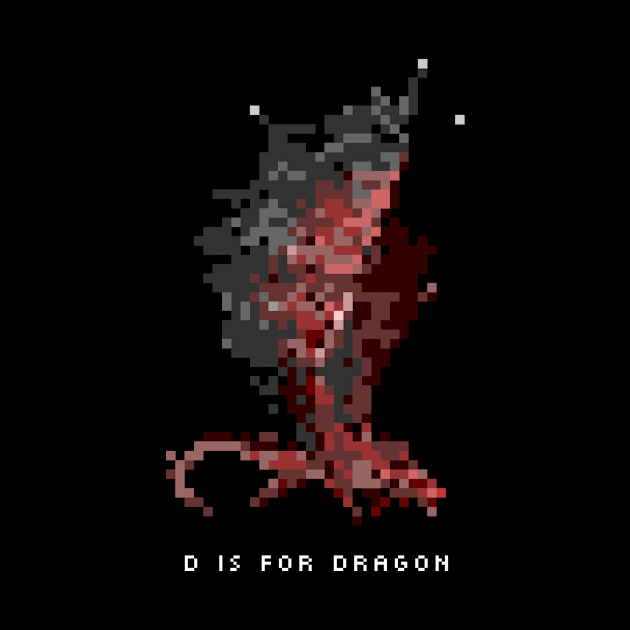 D is for Dragon by ClarkStreetPress