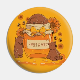 Sweet & Wild Bear by Tobe Fonseca Pin