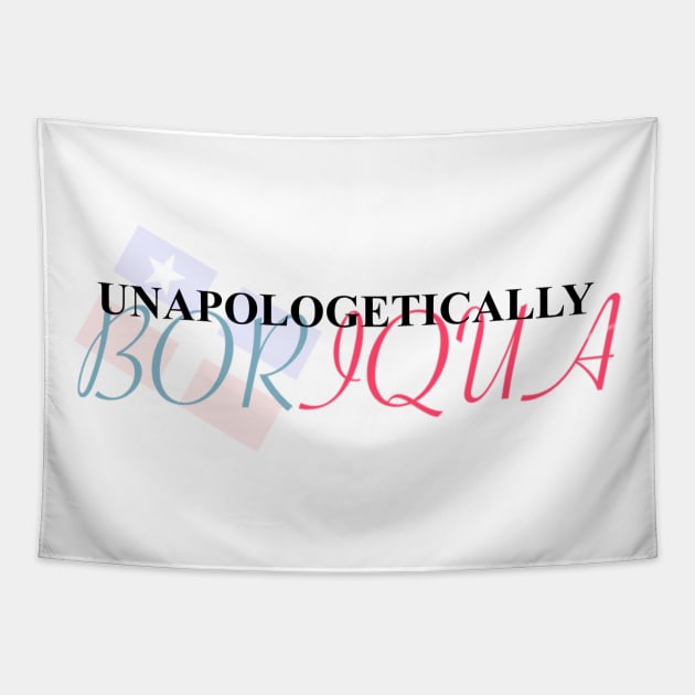 Unapologetically Boriqua Tapestry by GdotArroyo