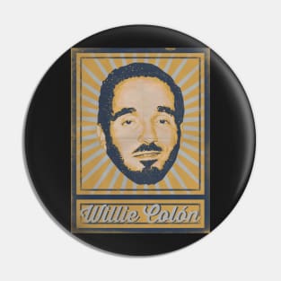 Willie Colón Poster Pin