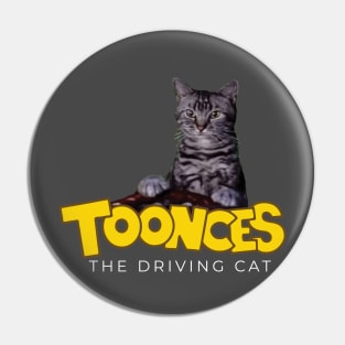 Toonces the Driving Cat Pin