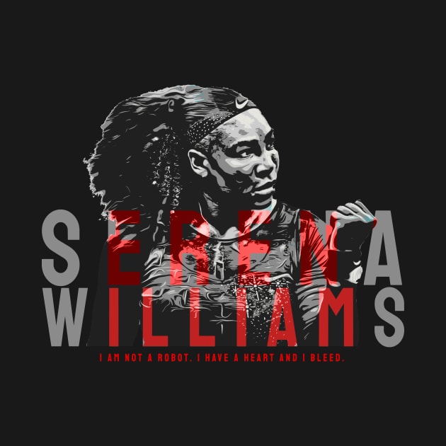 serena williams urban style by V x Y Creative