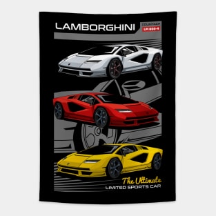 Countach LPI 800-4 Car Tapestry