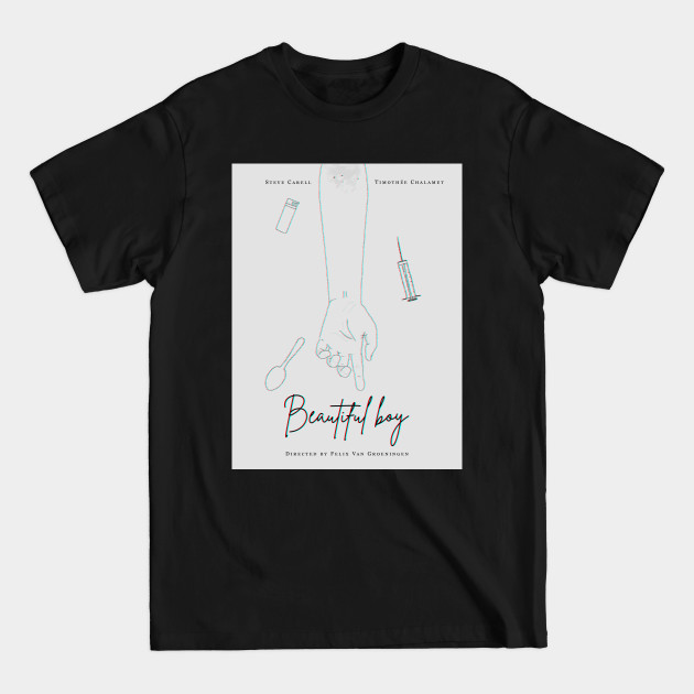 Discover Beautiful Boy Fan Poster - Timothee Chalamet - T-Shirt