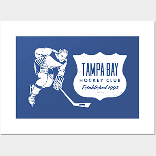 Tampa Bay Lightning Poster, Tampa Bay Lightning Print, Tampa Bay Light –  McQDesign