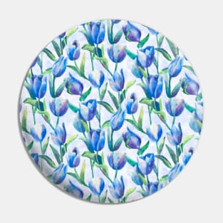 Tulips spring	blue Pin