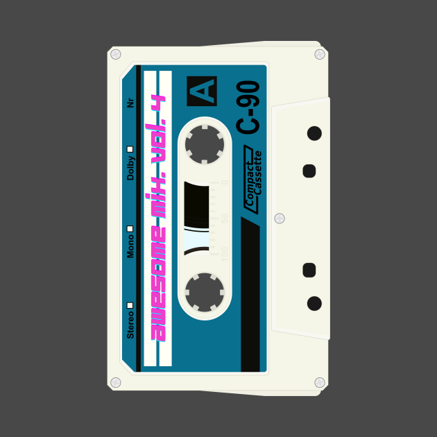 Discover Awesome Mixtape Vol. 4 Guardians Of The Galaxy - Mixtape - T-Shirt