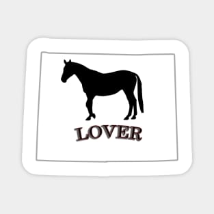 Wyoming Horse Lover Gift Magnet