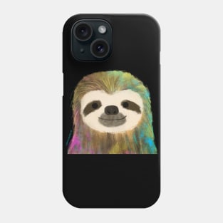 Colorful Sloth Phone Case