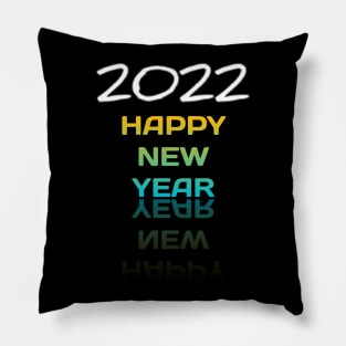 Happy New Year 2022 Pillow