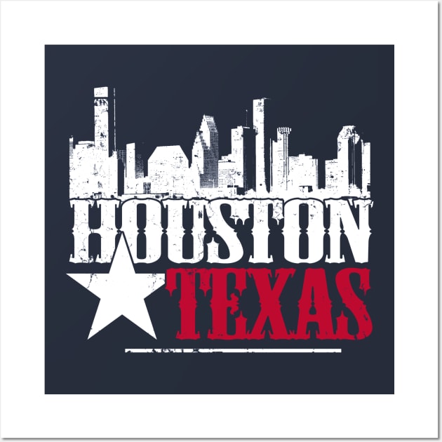 Houston Skyline Art for Sale - Pixels