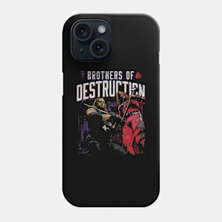 Undertaker & Kane Brothers Of Destruction Phone Case