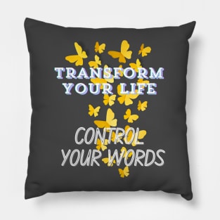 Transformation of butterflies Pillow